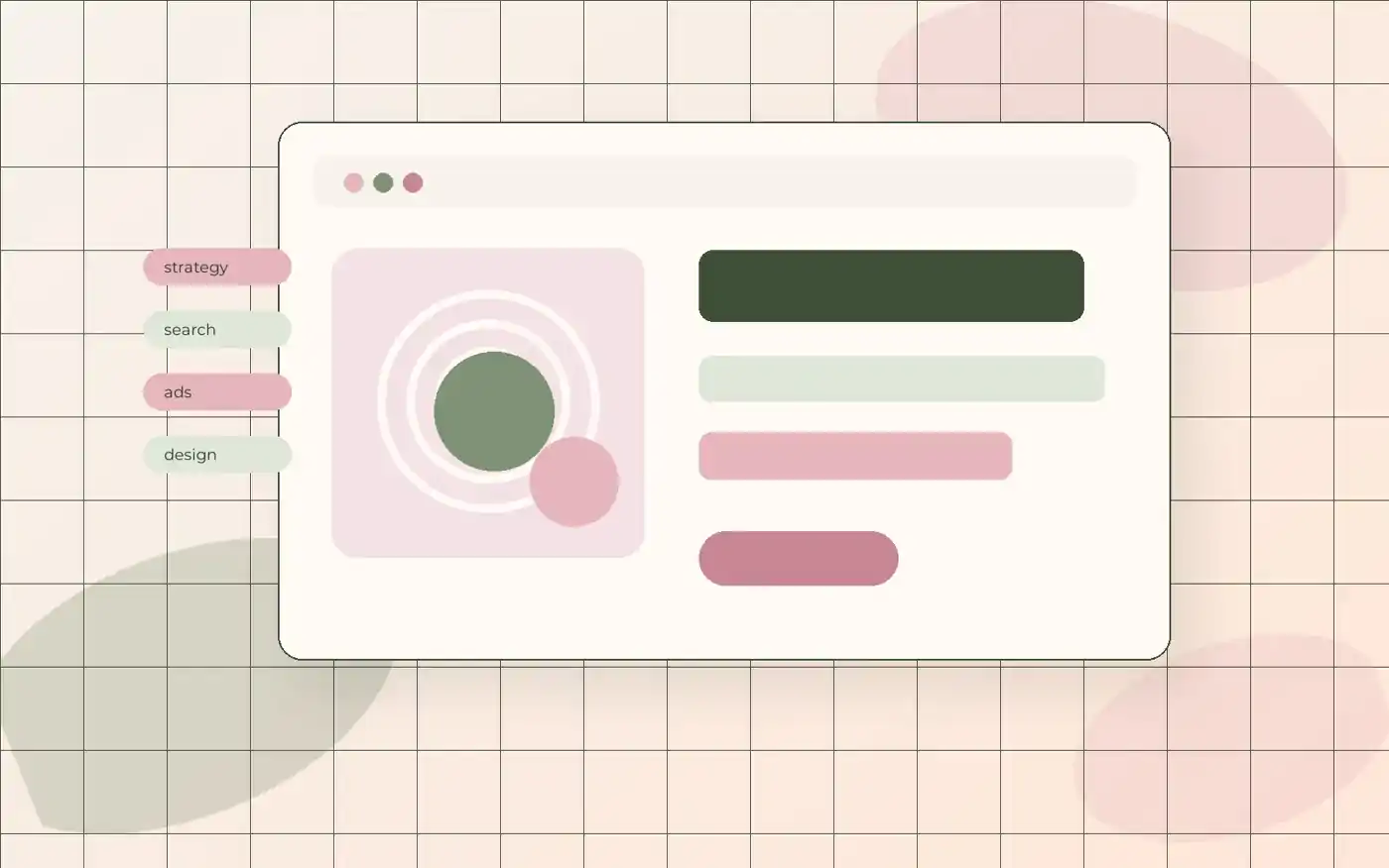 Soft spa and skin studio website concept for SEO and paid ads landing pages